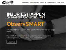 Tablet Screenshot of invisalertsolutions.com